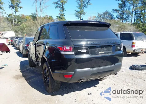 2016 Land Rover Range Rover Sport 3.0L V6 Supercharged Hse from USA, damaged, VIN SALWR2VF0GA578881